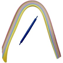 Kağıt Telkari , Quiling , Kağıt Katlama, Kıvırma Sanatı, Quilling Kağıt Kalın Kıvırma Seti 1cmx50cm