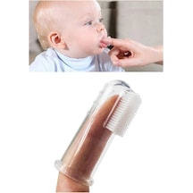 Savon Sera Silikon Parmak Diş Kaşıyıcı ve Jeli Şeffaf Savon Sera Silikon Parmak Diş Kaşıyıcı ve Jeli Şeffaf