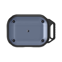 Movenchy Apple   Uyumlu  Airpods Pro 2 2.nesil Asgard Kılıf - Mavi