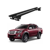 Venüs Isuzu D-max 2013-2020 Uyumlu Siyah Ara Atkı Port Bagaj Tavan Barı