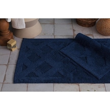 Apricitas 2 Li Banyo Paspası Dıamond Navy