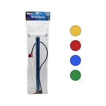 Ters Basmalı Metal Gövde Plastik Kol İran El Pompası 55cm Top - B Çok Renkli