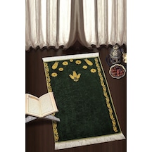 Gwen Green Djt 70X120 Cm Seccade, Namazlık, Yıkanabilir Kaymaz