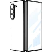Ankaverse Samsung Galaxy Uyumlu Z Fold 5 Kılıf Fold Element Kapak - Siyah