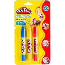 Play-doh 3 Renk Yüz Boyası