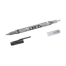 Tombow Fudenosuke Brush Pen Fırça Uçlu Kalem Çift Taraflı Siyah-G