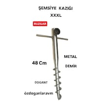 Xxxxl Fırtına Şemsiye Çadır Bahçe Kamp Plaj Yer Sabitleme Kazıgı