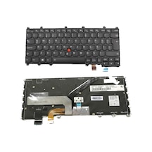 Lenovo Uyumlu Thinkpad Yoga 370 Notebook Klavyesi (Siyah Tr) Işıklı - 542310855