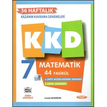 Kurmay 7. Sınıf Kkd Matematik D.