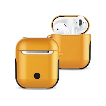Newface - 107 - Airpods 2 2.nesil 3in1 Kılıf - Kmrsfres - - Sarı