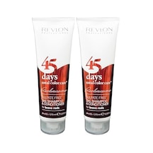 Professional Rp 45 Days Şampuan Brave Reds 275ml 2 Paketi