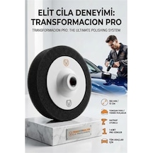 Cila Süngeri 150mm - Yumuşak Siyah Finishing Pedi Wax Ve Hare Giderme 723113