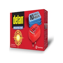 Detan Süper Mat Cihaz Sinek Kovucu + 10 Yedek