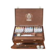 Schmincke : Norma Professional Yağlı Boya Seti 15 X 35 Ml Ahşap Kutu + White 120 Ml