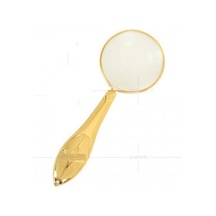 Altın Renkli 5x - 45 Mm Zarif Işlemeli Özel Tasarlanmış Büyüteç Mg18155-7