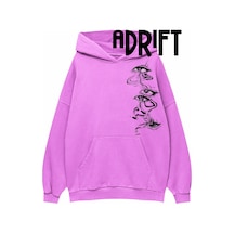 Unisex Gözler Özel Tasarım Swearshirt Hoodie