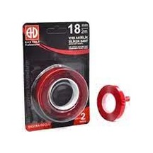 ÇİFT TARAFLI AKRİLİK SİLİKON BANT 18MM-2M
