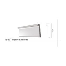 Europiyer Hazır Kartonpiyer Stropiyer Perdelik (1 Metre Fiyatlı)