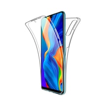 Huawei P Smart Z Kılıf Ön Arka Silikon Koruma Şeffaf