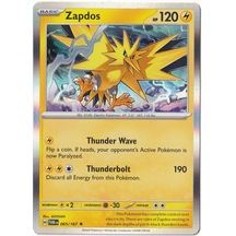 Zapdos 065/167 - Twilight Masquerade - Pokemon Kartı Mint