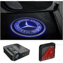 Mercedes Kapı Altı Logo Lamba Pilli Sensörlü Kolay Montaj
