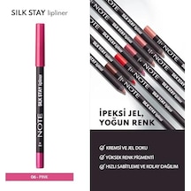 Silk Lipliner Suya Dayanıklı İpeksi Dudak Kalemi - 06 Pink 0