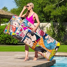 Bestway Pop Art Havuz Yatağı 44059 Çok Renkli