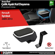 Renault Symbol Kol Dayama Kolçak Çelik Ayaklı Abs Gri 2009-2013 A+kalite