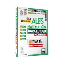 2025 Ales Matematiğin Kara Kutusu 2.cilt Problemler Ösym Çıkmış Soru Bankası Video/pdf Çözümlü