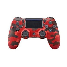 PS4 Uyumlu V2 Yeni Nesil Kırmızı Kamuflaj Dualshock