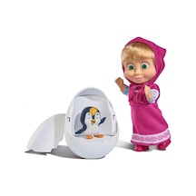 Maşa Ile Koca Ayı Masha Bebek Ve Yumurtadan Çıkan Penguen