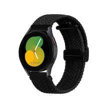 Novstrap Huawei Watch Gt4 41mm İle Uyumlu Kordon 18mm Pimli Flexible Örgü Magnet Tokalı Kayış
