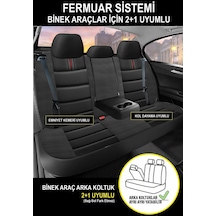 Mitsubishi Maraton Uyumlu Kırmızı Oto Koltuk Araba Kılıfı.