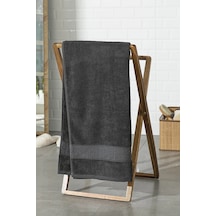 English Home Deluxe Pamuklu Low Twist Banyo Havlusu 90x150 Cm Ant Antrasit