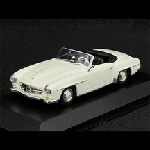 1:43 Ölçek Maxichamps 1955 Mercedes Benz 190 Sl W121 Diecast Metal Minyatür Model Araba 10cm