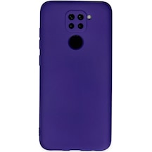 Ilkeshop Newface Xiaomi Redmi Note 9 Kılıf Nano İçi Kadife Silikon - Mor