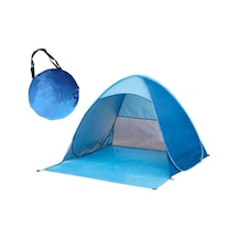Otomatik Anında Açılır Çadır İçme Plaj Çadırı Boyut: 150x165x110cm Mavi