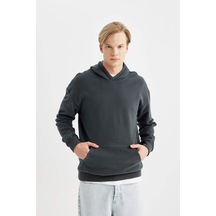 Defacto Comfort Fit Kapüşonlu Sweatshirt B4446ax24spgn1082