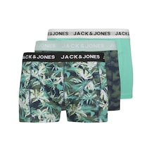 Jack & Jones Jack Jones Erkek Çiçek Desenli 3 Lü Pamuklu 12277719 KARIŞIK