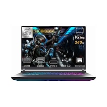 Asus Rog Strix G16 G615JMR-S5048-K45 i7-14650HX 64 GB 4 TB + 4 TB SSD RTX5060 16" Free Dos Dizüstü Bilgisayar