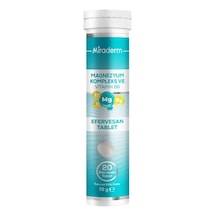 Miraderm Magnezyum Kompleks Ve Vitamin B6 İçeren Takviye Edici Gıda 20 Tablet