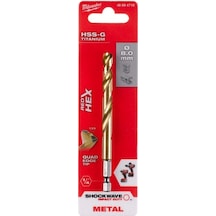 Milwaukee Metal Matkap Ucu Hex Girişli Hss-g 8x 111mm