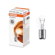 Osram Ampul 12V 1016 Stop 21 4W Yakın Tırnak Çift Duy 10 Adet