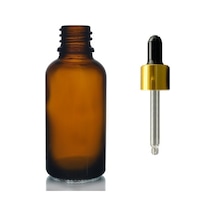 30ml Kahverengi Cam Damlalıklı 12 Adet,sarı Kapak Siyah Emzik, Ecza Şişesi, Damlalıklı Şişe, Propolis Şişesi, Damlatmalı Şişe, Saç Serum Şişesi, Ecza Şişesi
