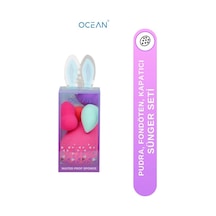 Ocean Makyaj Süngeri 1+4 Set Karışık Renk Asu-240c