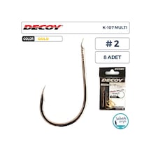 Decoy K-107 Multi Olta İğnesi Gold 2 8 Adet