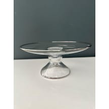 Decorıum Cam Ayaklı 21 Cm Servis Tabağı Dalıa Platin M06453-ab Decorıum Cam Ayaklı 21 Cm Servis Tabağı Dalıa Platin M06453-ab