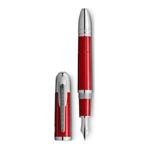 Montblanc Great Characters Enzo Ferrari Özel Üretim Dolma Kalem - Kırmızı