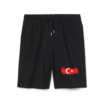 Euro 24 Türkiye Erkek Siyah Şort Siyah