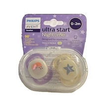 Philips Avent Ultra Start Nighttime 0-2 Ay Şeffaf Kız Emzik